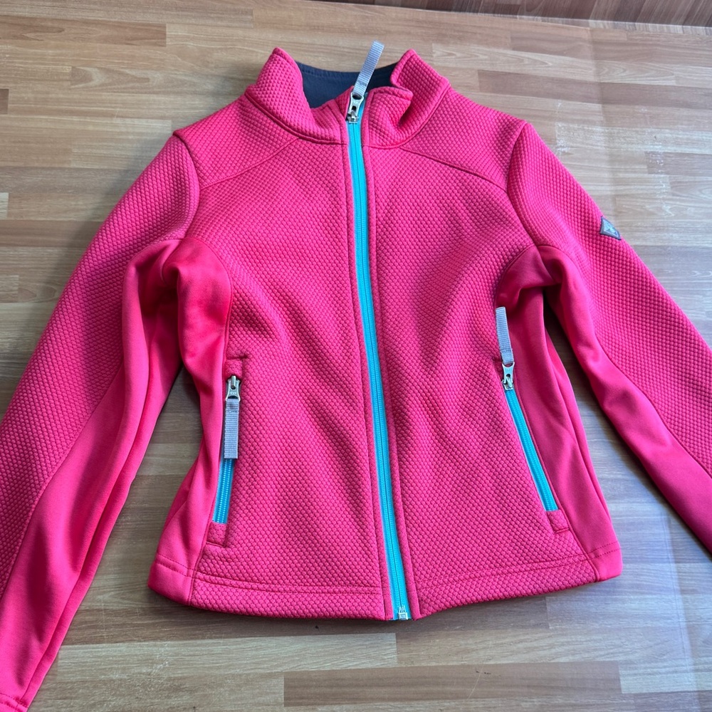 Spyder girls jacket size med watermelon